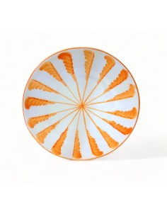 Stripes round platter