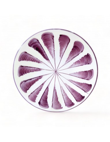 Stripes round platter