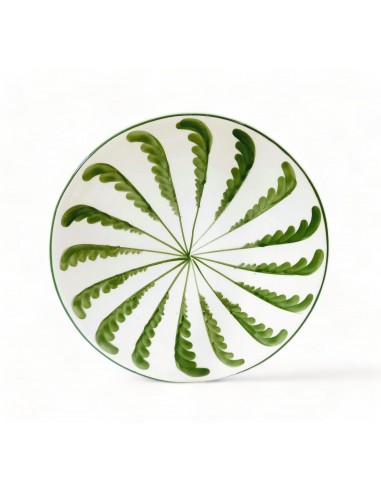 Stripes round platter