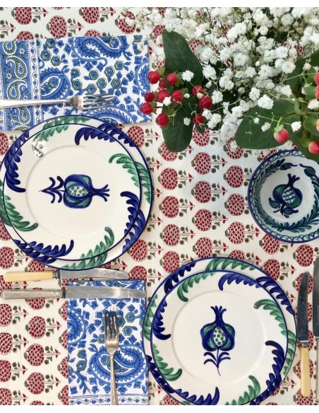 Set of Fajalauza Ceramic plates